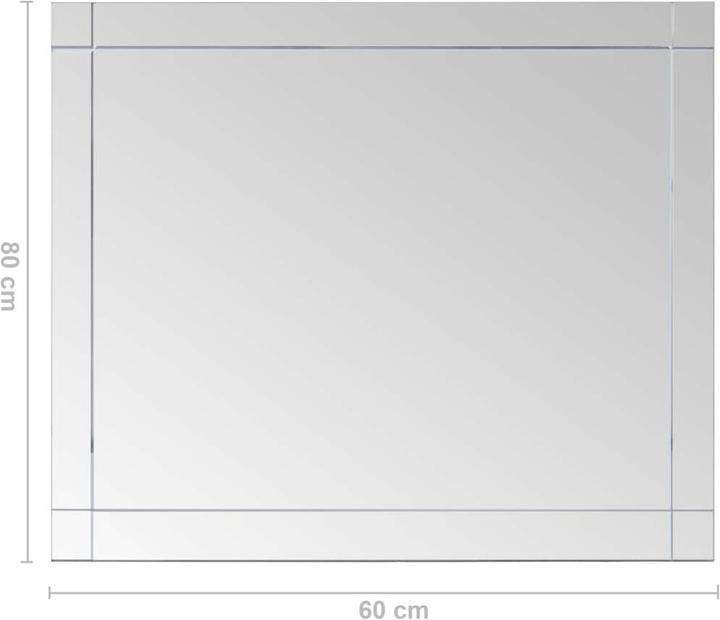 Immagine prodotto vidaXL Wandspiegel (80 x 60 cm)