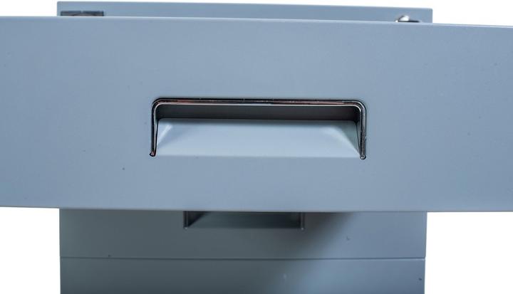 Immagine prodotto Jet-Line Piedistallo mobile grigio PAUL Armadio mobile Piedistallo per ufficio a scomparsa