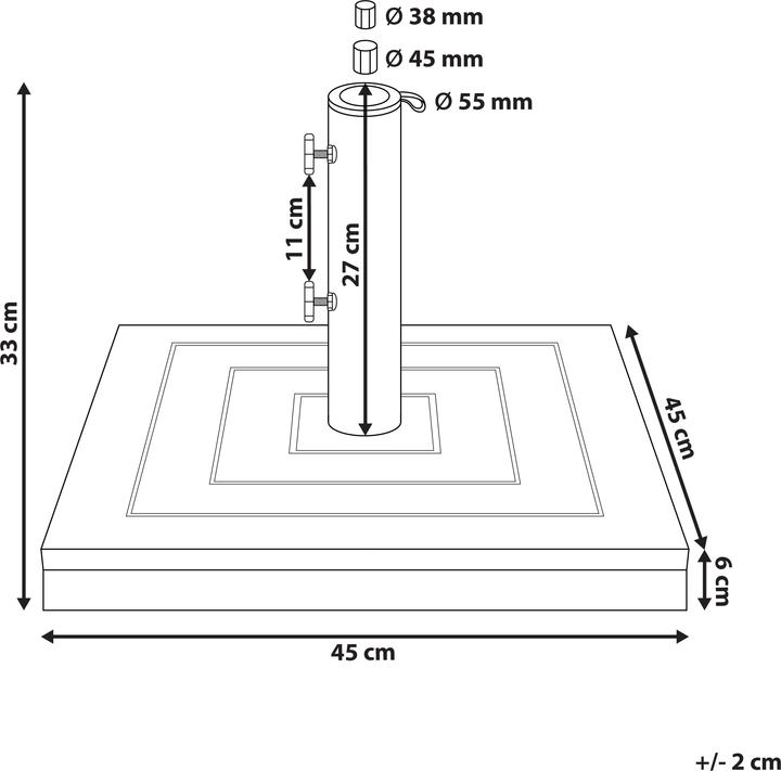 Actual product image Beliani Ceccano