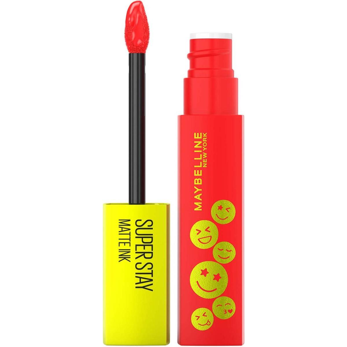 Maybelline New York, Lippenstift + Lipgloss, Superstay/Forever Lip (445 Energizer)