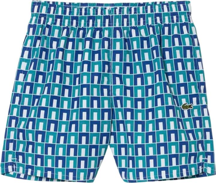 Actual product image Lacoste Childrens/Kids Monogram Taffeta Swimming Trunks (110)
