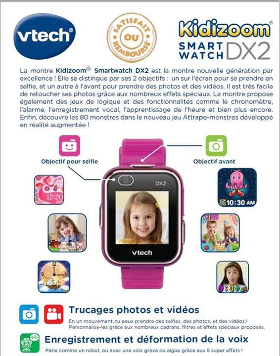 Image du produit VTech Kidizoom Smartwatch Connect DX2 (Français)
