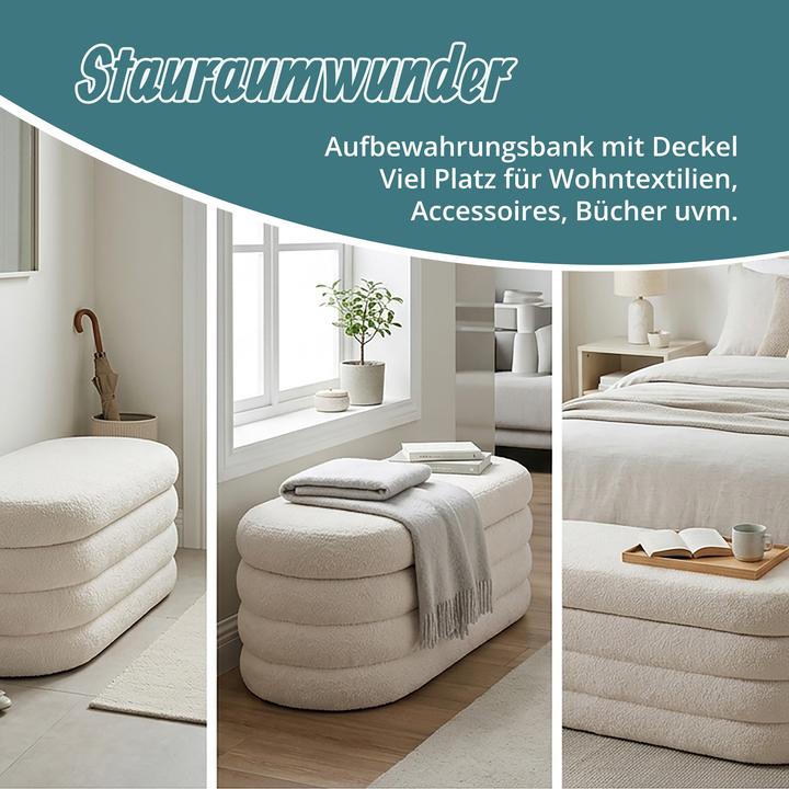 Produktbild Relaxdays Sitzbank (110 cm)