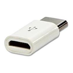 NoName Adattatore USB-C - Micro-USB Bianco (Micro USB), Adattatore dati + video, Bianco