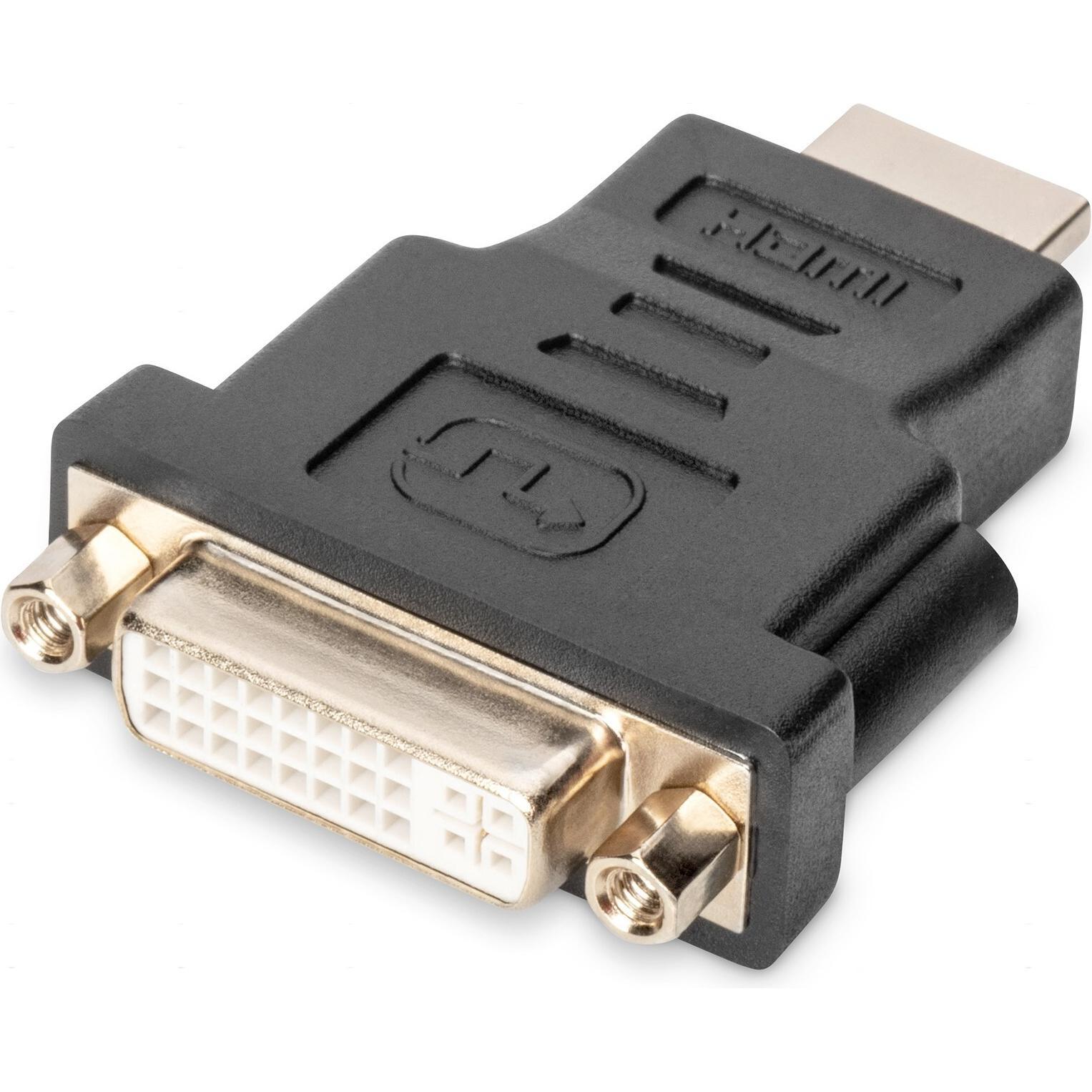 Digitus Nero Hdmi A (Dvi), Adattatore Dati + Video,
