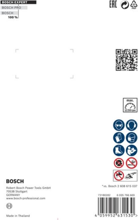 Produktbild Bosch Professional Zubehör Expert MultiMaterial X-LOCK Diamanttrennscheiben, 125 x 22,23 x 2,4 x 12 mm