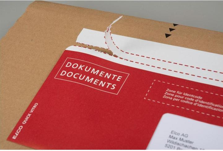 Immagine prodotto Elco Buste portadocumenti Quick Vitro carta Dokumente/Documents conformi agli standard postali (C6/5, 250 Pezzo/i)
