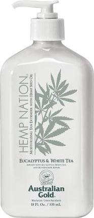 Australian Gold Hemp Nation Eucalyptus and White Tea Tan Extender 535ml (535 ml, After Sun Lotion)