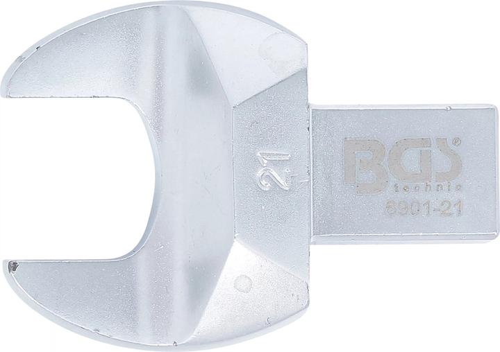 Actual product image BGS Open-End Push Fit Spanner 21 mm Square Size 14 x 18 mm (21 mm)