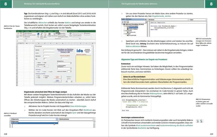 Produktbild VBA mit Excel - Der leichte Einstieg (Deutsch, Inge Baumeister, Dieter Klein, 2018)