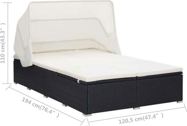 Immagine prodotto vidaXL Sonnenliege (194 cm)