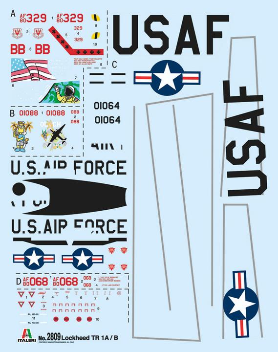 Image du produit Italeri Lockheed TR-1A/B