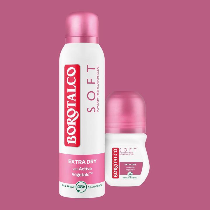 Immagine prodotto Borotalco Rosa Soft (Getto vaporizzato, 150 ml)
