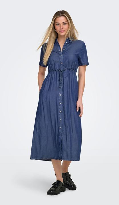 Image du produit Only ONLCHARIS Langes Kleid Hemdblusenkleid (M)