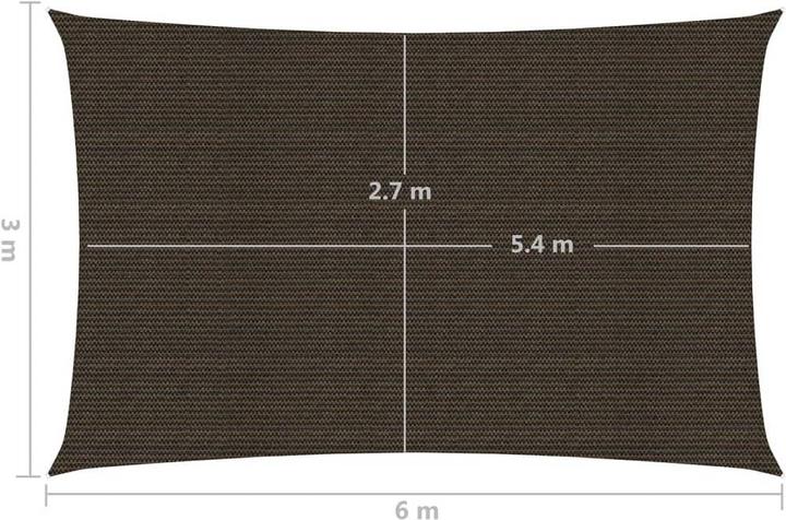 Actual product image VidaXL Sonnensegel (3 x 6 m)