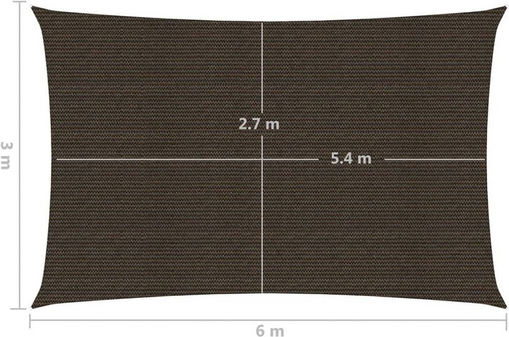 Image du produit VidaXL Sonnensegel (3 x 6 m)