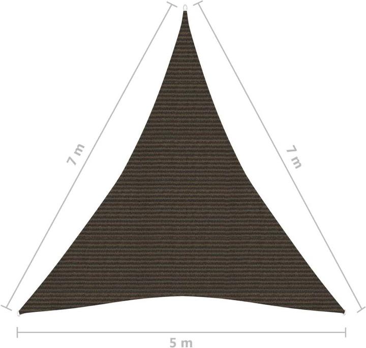 Produktbild vidaXL Sonnensegel (500 x 700 cm)