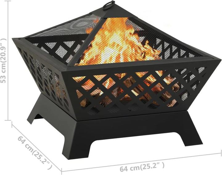 Actual product image vidaXL Fire bowl (64 cm)