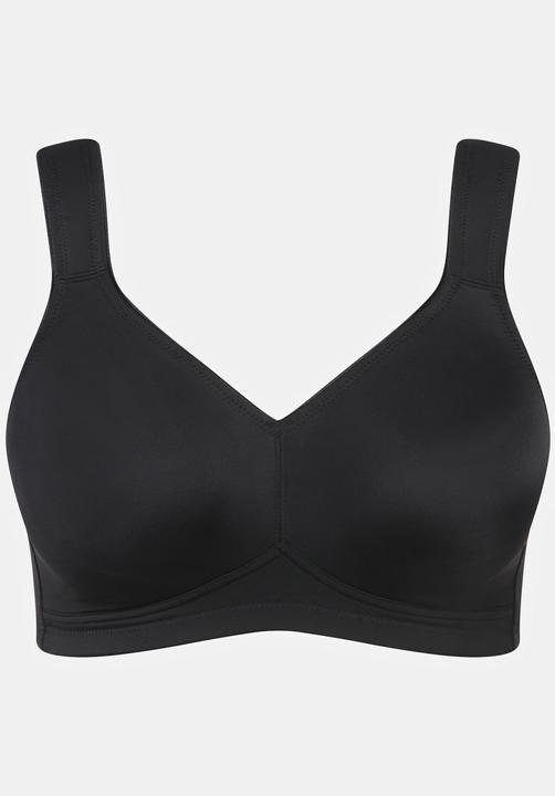 Produktbild Ulla Popken Mikrofaser-BH, 2er-Pack, ohne Bügel, vorgeformte Cups (2er Pack, 125 E)