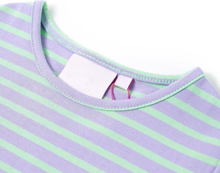 Image du produit vidaXL T-shirt enfant vert menthe clair 104,Matière : 95 (104)