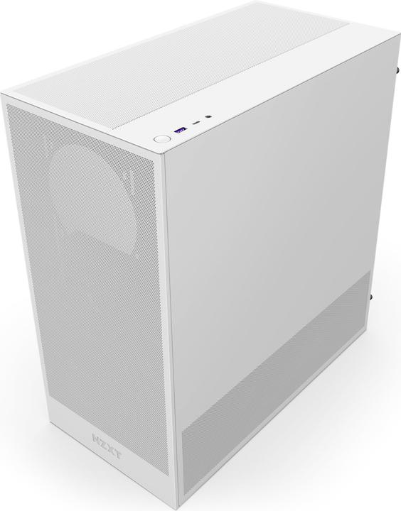 Actual product image NZXT H5 Flow ( 2024 ) (white, tempered glass) (ATX, Micro ATX (mATX), Micro-ITX, Mini-ITX)