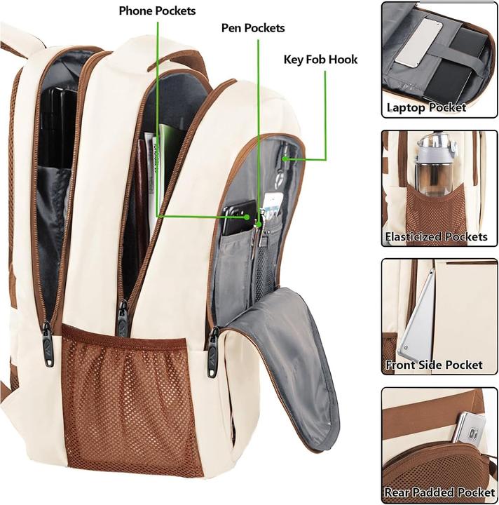 Image du produit Matein Business Laptop Rucksack mit USB-Anschluss 15,6 Zoll