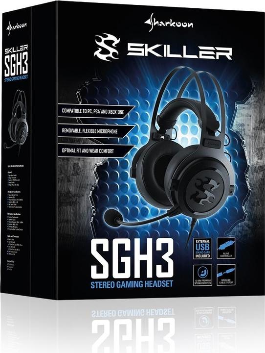 Actual product image Sharkoon Skiller SGH3 (Cable)