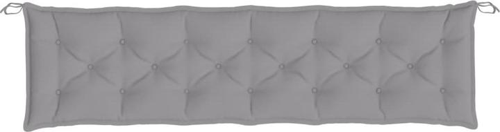 Image du produit vidaXL Coussins de banc de jardin 2 pcs. O x tissu ford (200 x 50 x 7 cm)