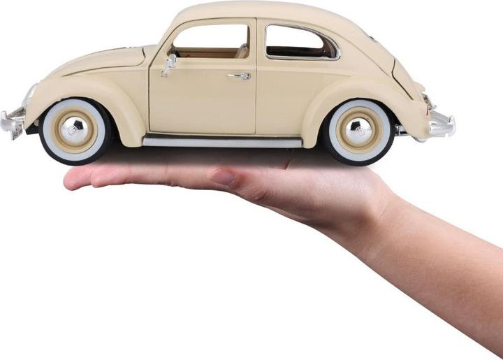 Actual product image Bburago 18-12029 1:18 VOLKSWAGEN KAFERT-BEETLE BLUE (4)