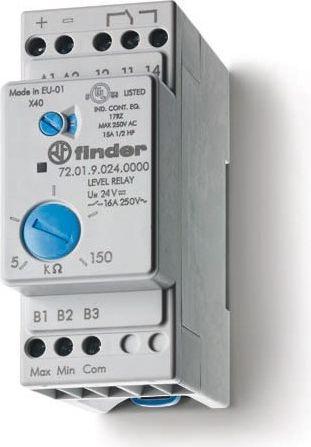 Produktbild Finder Niveau-Überwachungsrelais 1W,16A,Spsp.230VAC 72.01.8.240.0000