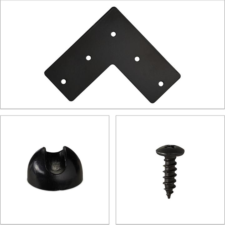 Image du produit Relaxdays Pied de table Hairpin, jeu de 4