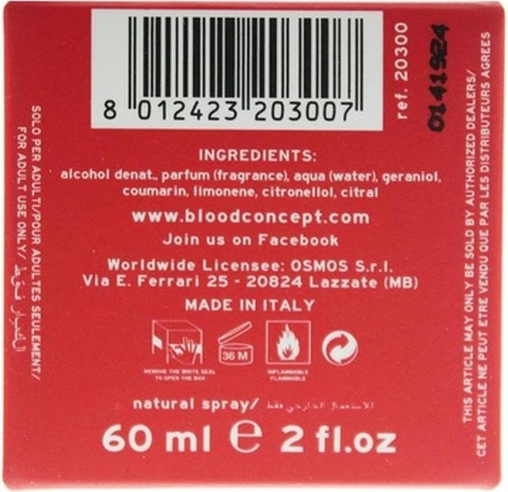 Immagine prodotto Blood Concept Profumo spray (Eau de parfum, 60 ml)