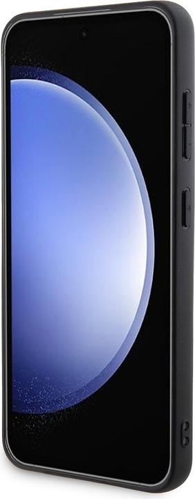 Produktbild BMW BMHCS23RCGPK S921 czarny/black hardcase Signature Leather Crossing Lines Pattern (Samsung Galaxy S24)