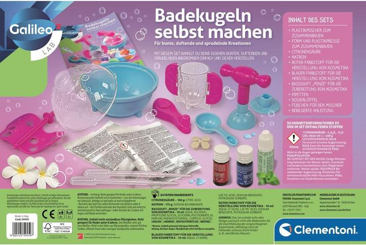 Produktbild Clementoni Badekugeln selbst machen