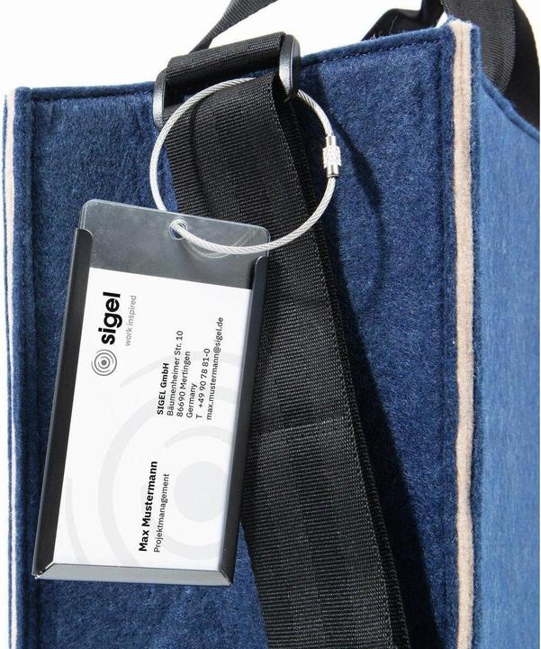 Image du produit Sigel Notebooktasche Desk Sharing Bag Bicolor M, Blau/Beige 15.4 (15.40")