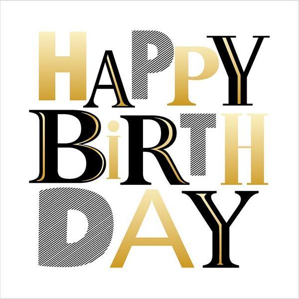 Produktbild Card Group Karte Monochrome Birthday