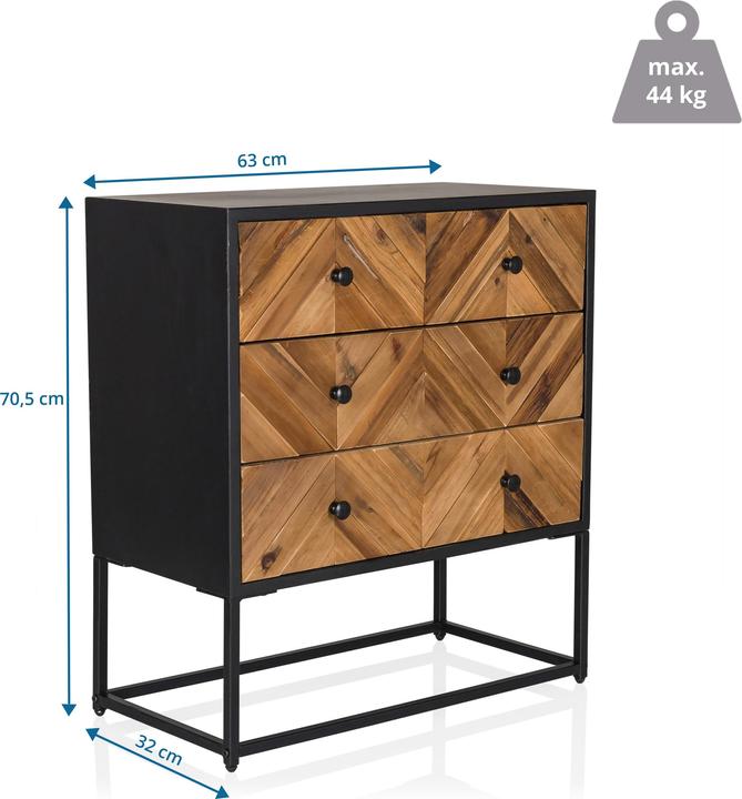 Produktbild hjh LIVING Santjago Black Sun L