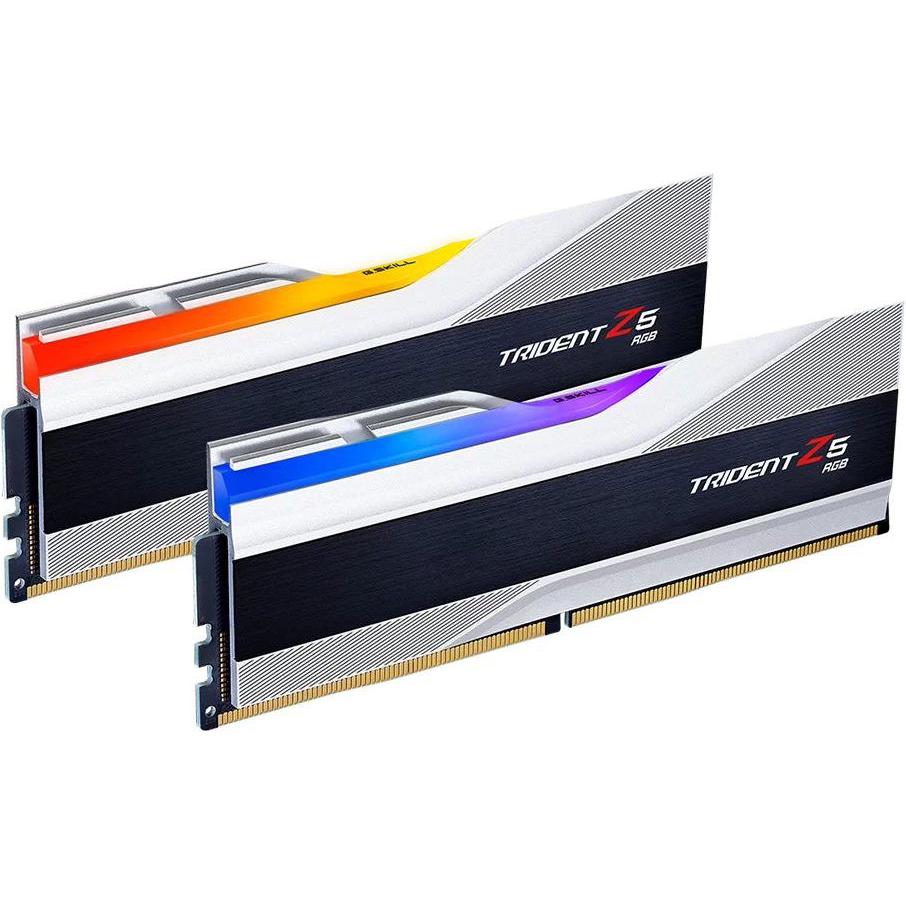 Thumbnail - G.Skill Trident Z5 RGB (2 x 16GB, 5600 MHz, DDR5-RAM, DIMM), RAM, Silber