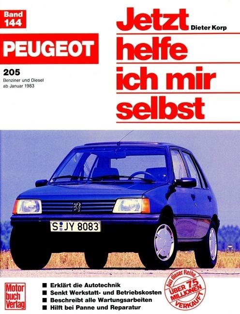 Produktbild Peugeot 205 (B+D, ab 83) (Deutsch, Dieter Korp, 1991)