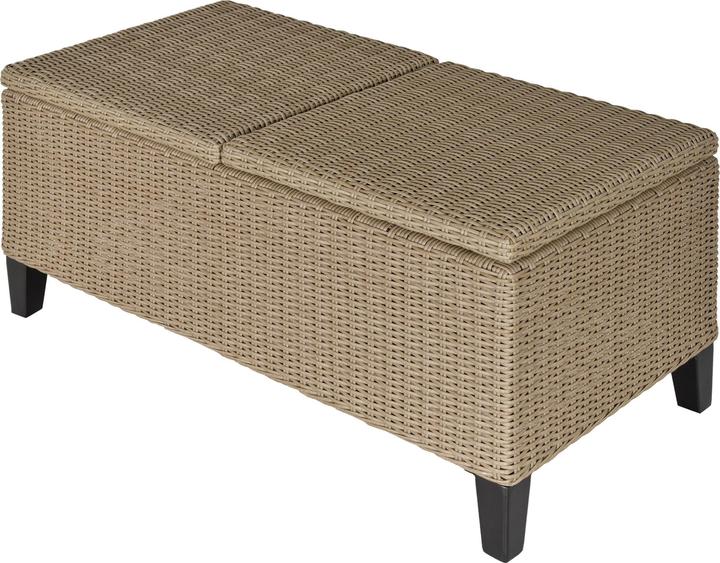 Produktbild Outsunny 2in1 Gartentisch mit Stauraum