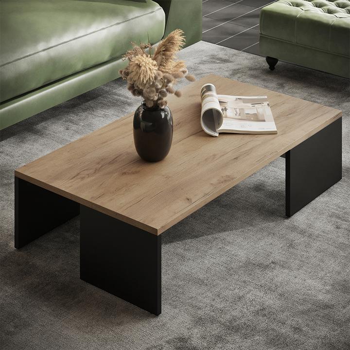 Produktbild Vicco Couchtisch Hardi, Anthrazit/Goldkraft Eiche, 90 x 21.4 cm