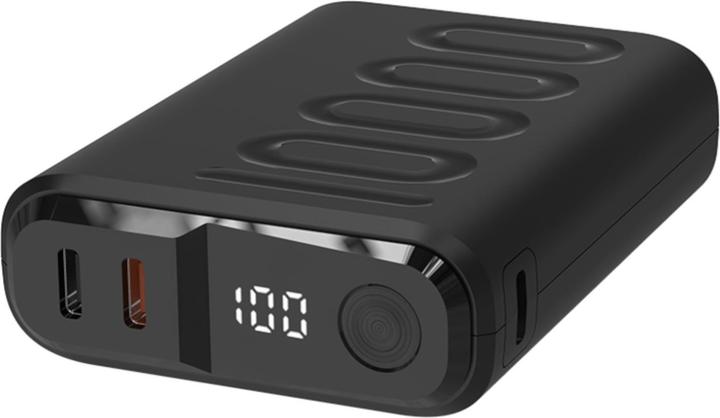 RealPower Powerbank PB-10000C PD+ with 3x Type-C,Black (10000 mAh)