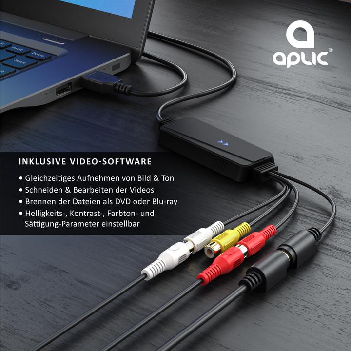 Actual product image Aplic USB Videograbber (Analog -> Digital)