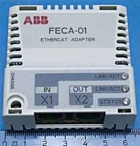 Produktbild ABB Stotz S&J EtherCAT Adaptermodul 3AUA0000072069