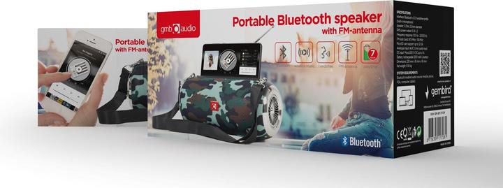 Actual product image Gembird BT-17-CM (7 h, Rechargeable battery operated)