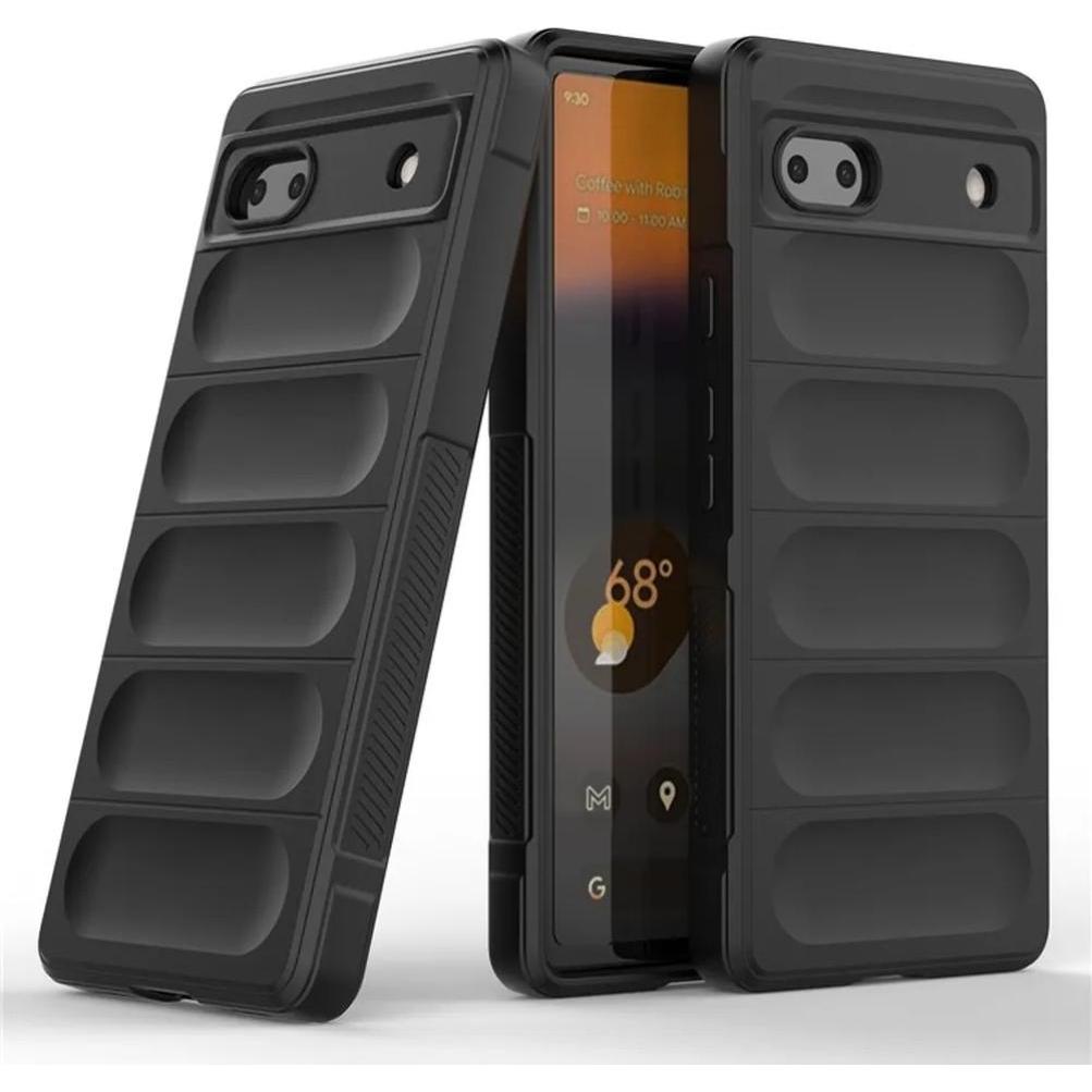 Thumbnail - Screenguard CloudCase Google Pixel 6a TPU Hülle (Google Pixel 6a), Smartphone Hülle, Schwarz