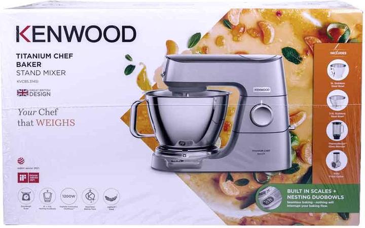 Image du produit Kenwood Chef Baker en titane (1200 W)
