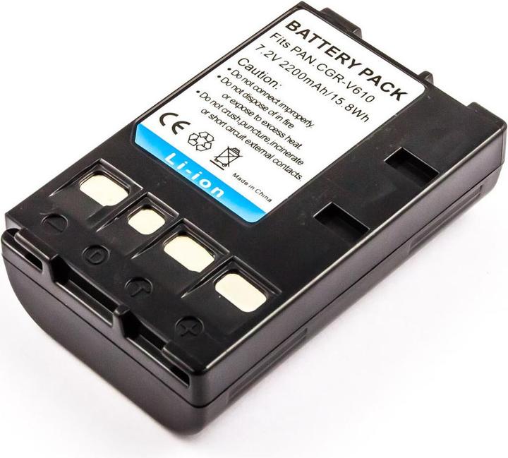Produktbild AGI Akku kompatibel mit Panasonic NV-RZ1|NV-VS4|NV-VS7|NV-VZ1 (Kamera Akku)