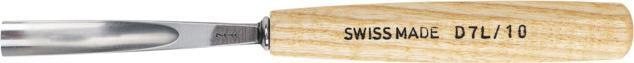 Actual product image Gouges pour amateurs droite profonde-creux cintre D7L 10 mm