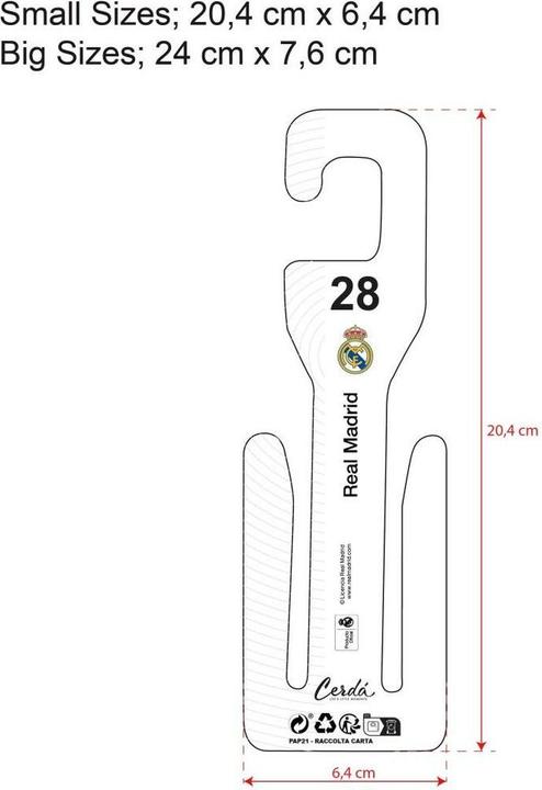 Produktbild Disney EVA Paddle Flip-Flops Real Madrid (39)